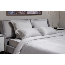 Простыня тенсель серая Garda Decor 144HF-10304
