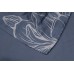 Простыня тенсель синяя Garda Decor 144HF-10403