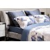 Простыня тенсель синяя Garda Decor 144HF-10405
