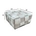 Пуф плетеный, велюр светло-бежевый см Garda Decor N-PUF-222 SVB