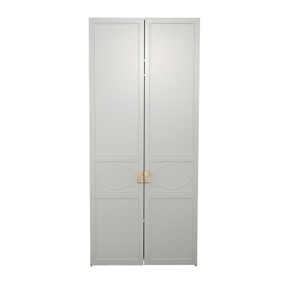 Шкаф двухдверный бежевый см Garda Decor 151SV-00009