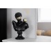 Статуэтка "Античный бюст" мужской черн. *h.35см Garda Decor D3524