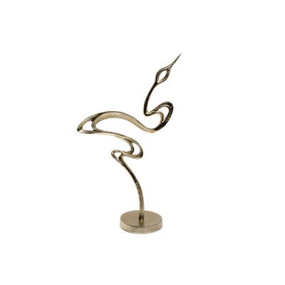 Статуэтка "Цапля" цвет шампань см Garda Decor 71PN-0601B-CH