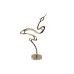 Статуэтка "Цапля" цвет шампань см Garda Decor 71PN-0601B-CH
