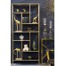 Стеллаж Garda Decor 46AS-SH1452-GOLD