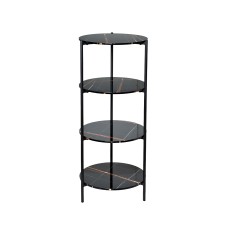 Стеллаж черный dсм Garda Decor 30B-STEL-961