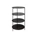 Стеллаж черный dсм Garda Decor 30B-STEL-962