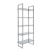 Стеллаж прозр.стекло/хром см Garda Decor 47ED-00400