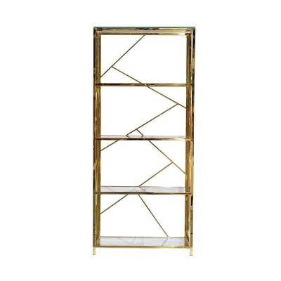 Стеллаж, цвет золото см Garda Decor GY-SH8711GOLD