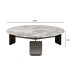 Стол журнальный, мрамор Arabescato Corchia dсм Garda Decor 160KD-26500