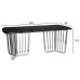 Стол обеденный Dark Emperador   см Garda Decor 33FS-1800-STOL/OB-PG
