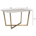 Стол обеденный Pearl White см Garda Decor 33FS-DT19F335-BBS
