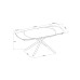 Стол обеденный раскл.керам.чёрный 90(120)*см Garda Decor 83MC-1957DT BL