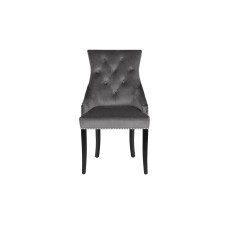 Стул 236 велюр серый Riv96 см Garda Decor 236-2K-СЕРЫЙ-Riv96
