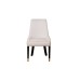 Стул Elegante велюр светло-бежевый Colt002 см Garda Decor ELEGANTE-2K-Colt002