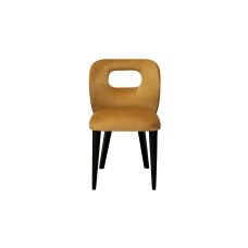 Стул Unico горчичный велюр Colt022-Orang см Garda Decor UNICO-Colto22-ORANG