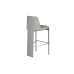 Стул барный серый см Garda Decor 58DB-19307