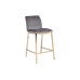 Стул барный велюр серый см Garda Decor 30C-DX-2091 GRE