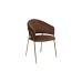Стул обеденный велюр коричневый см Garda Decor 30C-12961