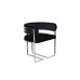 Стул велюр черный/хром см Garda Decor GY-8504STUL-CHERN