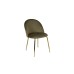 Стул велюр хаки, мет.ножки см Garda Decor 30C-30177