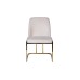Стул велюр кремовый/золото см Garda Decor GY-DC8365GOLD-CR