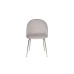 Стул велюр серый, хром. ножки см Garda Decor 30C-301-1S GRE