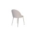 Стул велюр серый, хром. ножки см Garda Decor 30C-301-1S GRE