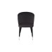 Стул велюр серый см с ч/б спинкой Garda Decor 30C-1232F GR