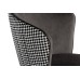 Стул велюр серый см с ч/б спинкой Garda Decor 30C-1232F GR