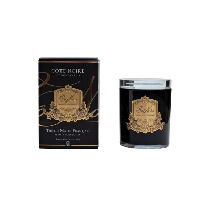 Свеча ароматическая French Morning Tea в стакане в упаковке Garda Decor 96CN-45110