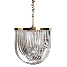 Светильник потолочный стекло/золото dсм Garda Decor 20MD3279-6G
