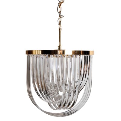 Светильник потолочный стекло/золото dсм Garda Decor 20MD3279-6G