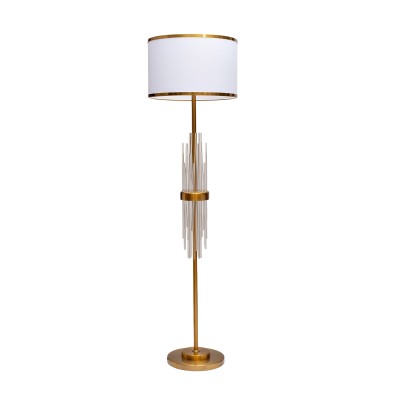 Торшер со стеклянным декором h165см Garda Decor K2CPF-07249