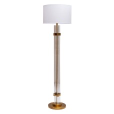 Торшер со стеклянным основанием dh166см Garda Decor K2CPF-07234