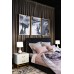 Тумба с 2-мя  ящиками белая/золото см Garda Decor KFG085