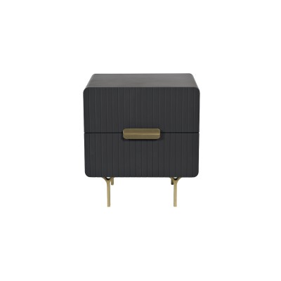 Тумбочка серая см Garda Decor 40AD-CB0005A