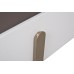 Тумбочка светлая с металл. каркасом см Garda Decor 77IP-20863