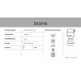 Тюлевая ткань Garda Decor 126WR-SASHA ECR- BEL