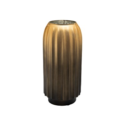 Ваза декоративная стекл. золотая см Garda Decor 71PN-52240