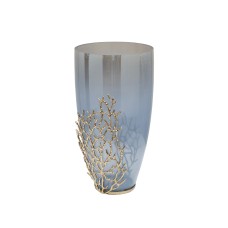 Ваза декор.стеклянная "Coral" см Garda Decor 69-21373