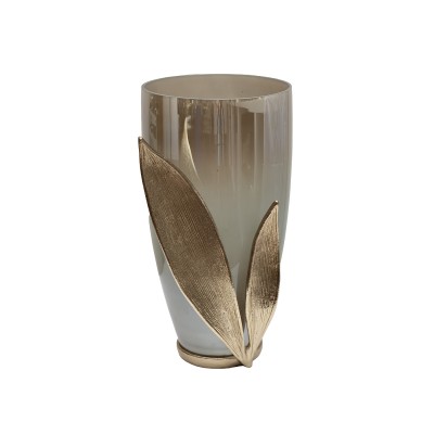 Ваза декор.стеклянная "Flora" см Garda Decor 69-22754
