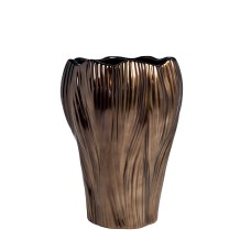Ваза керамическая золотая dсм Garda Decor 18H-22300