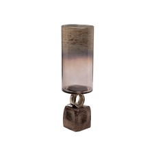 Ваза стекл. на металл. основании dсм Garda Decor 71PN-31683