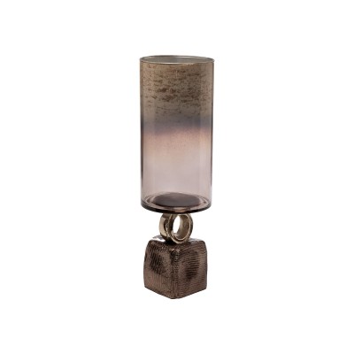 Ваза стекл. на металл. основании dсм Garda Decor 71PN-31683
