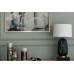 Ваза стекл. серо-золотистая см Garda Decor 71PN-52208