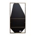 Зеркало напольное абстрактной формы в раме см Garda Decor KFG206