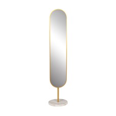 Зеркало напольное овальное рама золото dсм Garda Decor 19-OA-9888