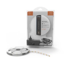 Светодиодная лента Gauss 12В 2835 6Вт/м 3000K 5м IP65 BT013
