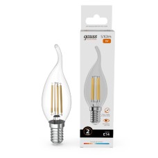 Лампа светодиодная Gauss Filament Elementary E14 8W 2700K 42118